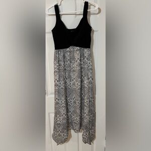 Sami&Jo Maxi dress, fitted top with flowing skirt